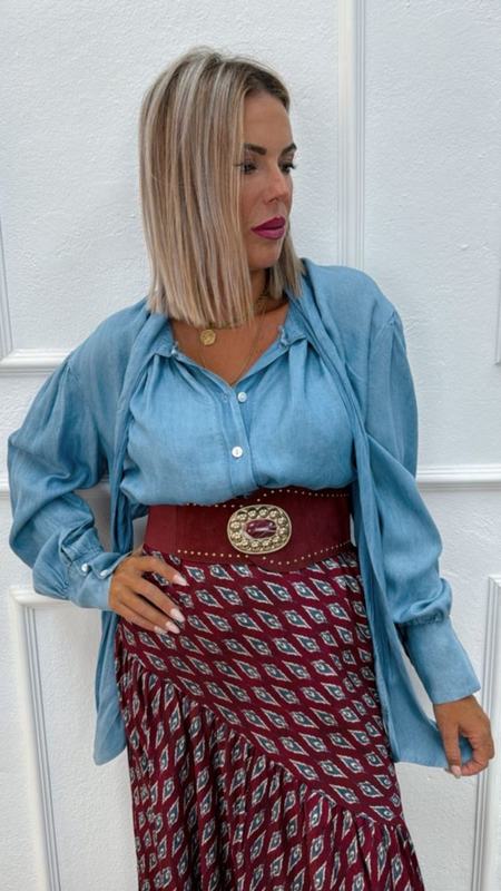 CAMISA VAQUERA LAZO