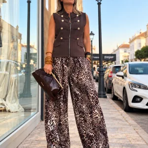 PANTALON CLARA ANIMAL PRINT